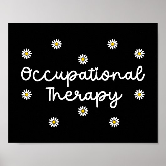 Arbeitstherapie - Arbeitstherapeut Poster (Vorne)