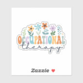 Arbeitstherapie Aufkleber (Blatt)