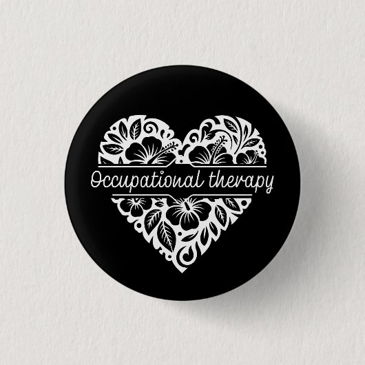 Arbeitstherapie Button (Vorderseite)
