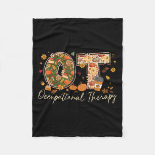 Arbeitstherapie Fall Ot Ota Herbst Thanksgivi Fleecedecke