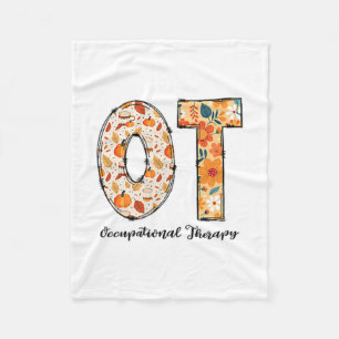 Arbeitstherapie Fall Ot Ota Herbst Thanksgivi Fleecedecke