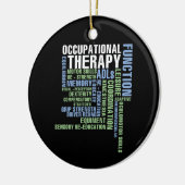 Arbeitstherapie für OT Monat Keramik Ornament (Links)