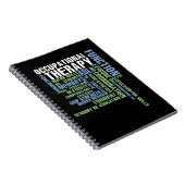 Arbeitstherapie für OT Monat Notizblock (Rechte Seite)