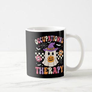 Arbeitstherapie Halloween Ot Retro Ghost Ot H Kaffeetasse