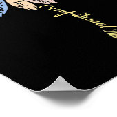 Arbeitstherapie Inspirierte OT-Monats-Blume Poster (Ecke)