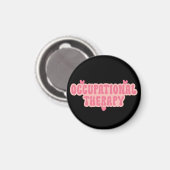 Arbeitstherapie Magnet (Vorderseite/Rückseite)