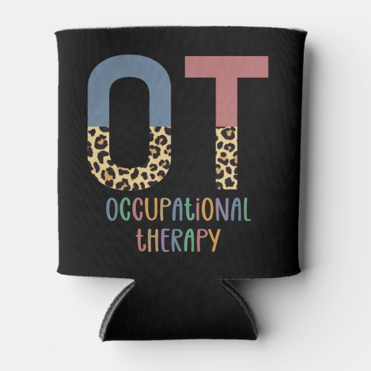 Arbeitstherapie OT Cheetah Future OT Geschenke Dosenkühler (Vorderseite)