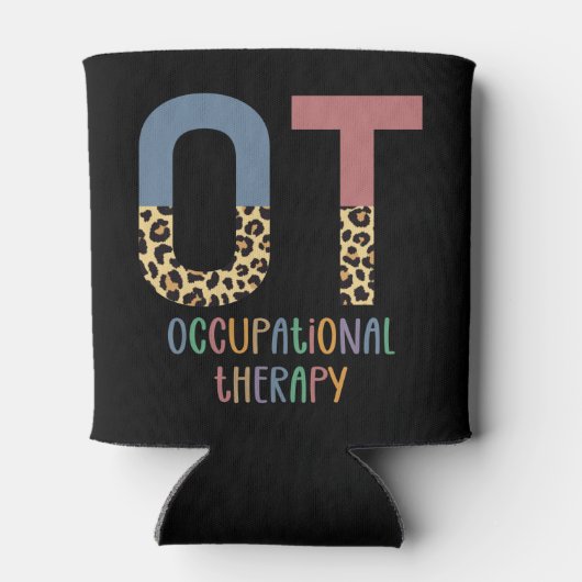 Arbeitstherapie OT Cheetah Future OT Geschenke Dosenkühler (Rückseite)