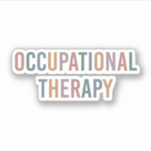 Arbeitstherapie OT Future Aufkleber (Vorderseite)