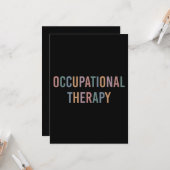 Arbeitstherapie OT Future Karte (Vorderseite/Rückseite Beispiel)