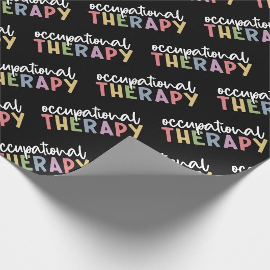 Arbeitstherapie OT Geschenk Geschenkpapier (Ecke)