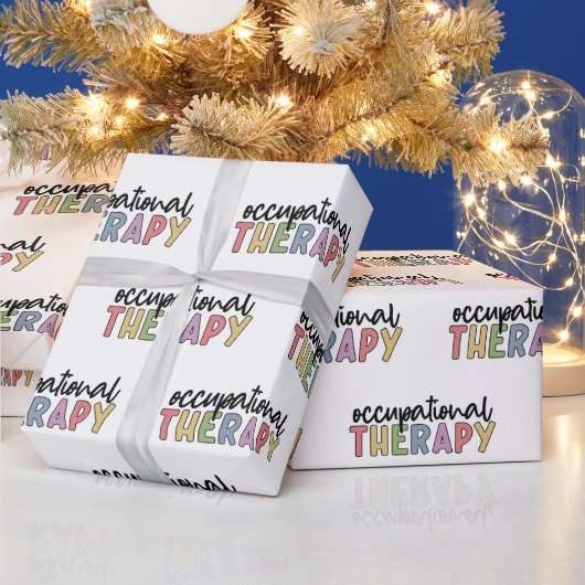 Arbeitstherapie OT Geschenk Geschenkpapier (Feiertage)
