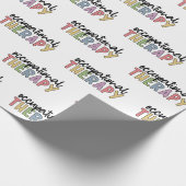 Arbeitstherapie OT Geschenk Geschenkpapier (Ecke)