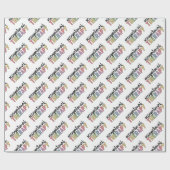 Arbeitstherapie OT Geschenk Geschenkpapier (Flach)