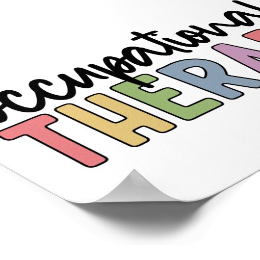 Arbeitstherapie OT Student OT Monat Poster (Ecke)