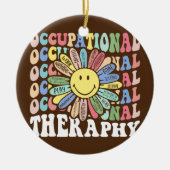 Arbeitstherapie OT-Therapeut Inspirierte OT Keramik Ornament (Vorne)