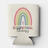 Arbeitstherapie OT Therapeut Regenbogen Dosenkühler (Rückseite)