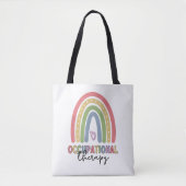 Arbeitstherapie OT Therapeut Regenbogen Tasche (Vorderseite)