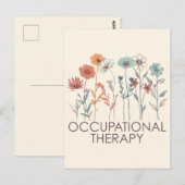 Arbeitstherapie Postkarte (Vorne/Hinten)