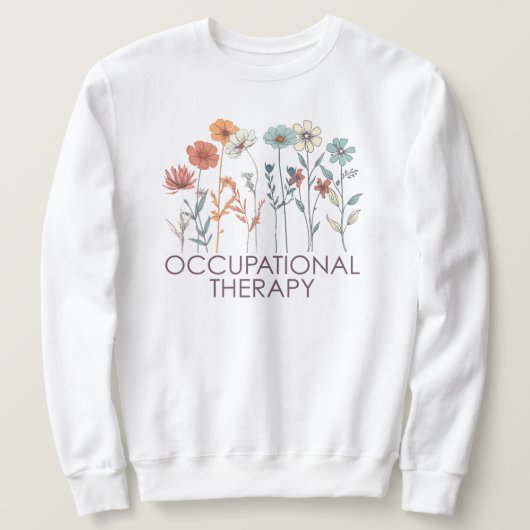 Arbeitstherapie Sweatshirt (Design vorne)