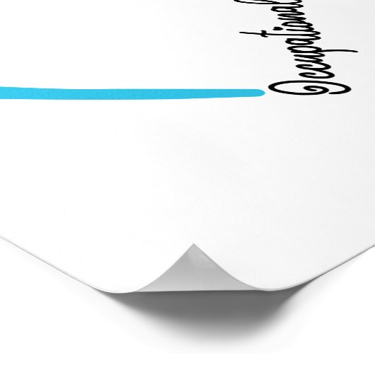 Arbeitstherapie | Therapeut | Herz Poster (Ecke)