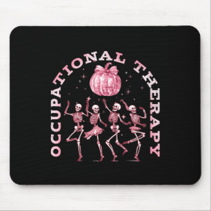 Arbeitstherapie Vintages Tanzen Skelett Ot H Mousepad
