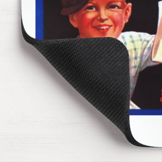 Arbeitstier-Marke Bartletts Birnen Mousepad (Ecke)