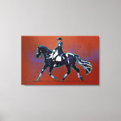 Arbeitswagen überzogene Canvas Leinwanddruck (Vorderseite)