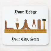 Arbeitswerkzeuge der Freizeit Mousepad (Vorne)
