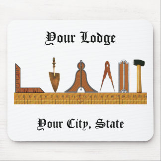 Arbeitswerkzeuge der Freizeit Mousepad