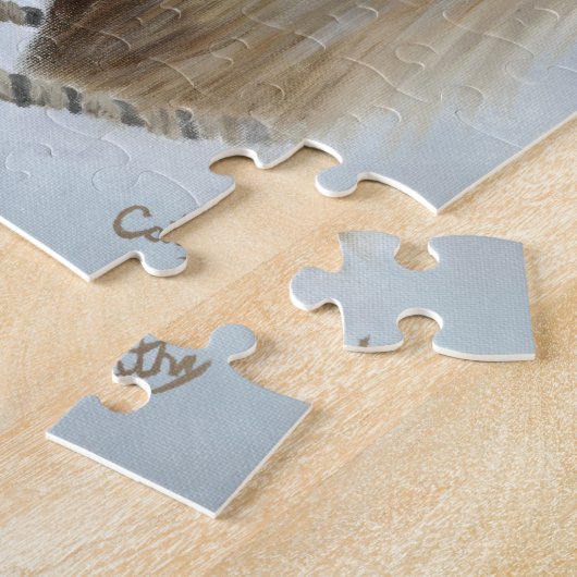 ArbeitsWestern-Pferd Puzzle (Seite)