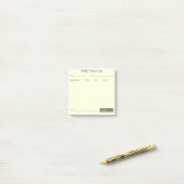 Arbeitszeit-Log-Notizbuch – Tracker für Arbeitsstu Post-it Klebezettel (Auf Schreibtisch)