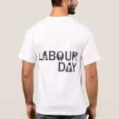 Arbeitszeitgestaltung T-Shirt (Rückseite)