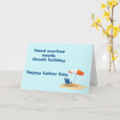 Arbeitszeitkarte 2 karte (Gelbe Blume)