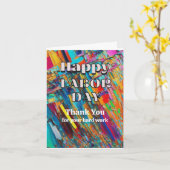 Arbeitszeitkarte des Arbeitnehmers (bearbeitbar) Karte (Gelbe Blume)