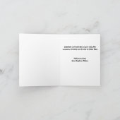 Arbeitszeitkarte vom Unternehmen zum Mitarbeiter Karte (Innenseite)