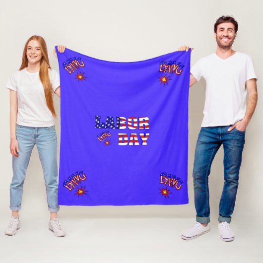 Arbeitszeitknall - Fleece Blanket (Beispiel)