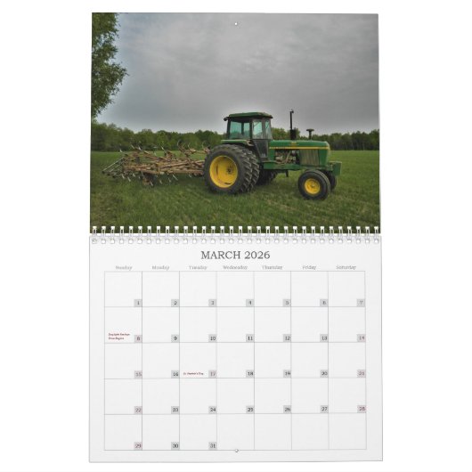 Arbeitszeitplan Kalender (Mär 2026)