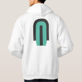 Arberor Brand Hoodie - Moderne Minimalistische Mar (Rückseite)