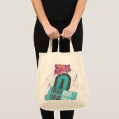 Arberor Graphic Tote Bag - Bold Illustration Style Tragetasche (Vorderseite (Produkt))