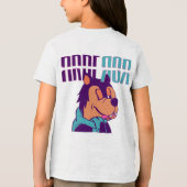 Arberor Kids' Graphic T - Shirt - Cartoon Design (Rückseite)