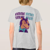 Arberor Kids' Graphic T - Shirt - Cartoon Design (Rückseite)