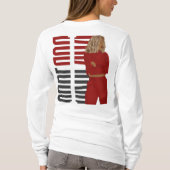 Arberor T-Shirt – Red & Black Illustration (Rückseite)