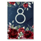 Arbitrale von Rose, die Tischnummer einhüten (Rückseite)