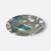 Arbiträre Auswahl I Pappteller (Schrägansicht)