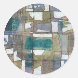 Arbiträre Auswahl I Runder Aufkleber