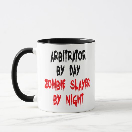 Arbitrator Zombie Slayer Tasse (Links)
