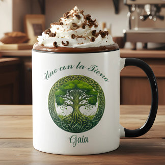  Árbol de la Vida, Uno con la Tierra Tasse