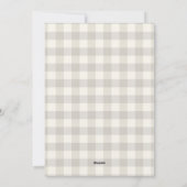 Arbol de Navidad Feiertagskarte (Rückseite)