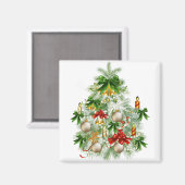 Arbol de Navidad Magnet (Vorderseite/Rückseite)